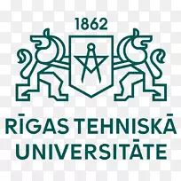 拉脱维亚里加技术大学硕士学位维尔纽斯·盖迪马斯技术大学-RTU标志