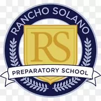 兰乔·索拉诺预备学校标志组织标志-中城区高中标志