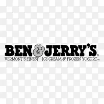 标识品牌产品设计本&杰里冰淇淋，草莓-16盎司-汤姆和杰里