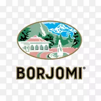 Borjomi me交互式标识矿泉水品牌-ayurvedic标志