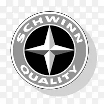 Schwinn自行车公司徽标可伸缩图形-自行车