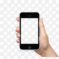 免版税公司插图英雄图像图形触摸屏iphone