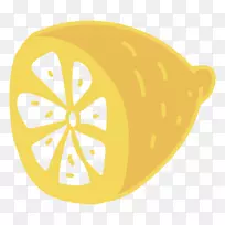 柠檬剪贴画png图片黄色封装的PostScript.柠檬