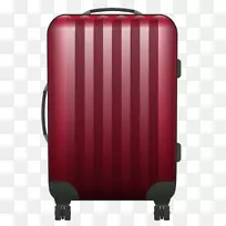 手提行李手提式网络图形透明图像行李箱