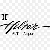 拉斯维加斯希尔顿酒店和度假村图形标志希尔顿全球-拉斯维加斯
