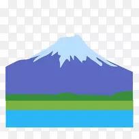 富士山埃特纳火山计算机图标-火山