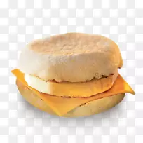 早餐三明治芝士汉堡滑块面包-早餐