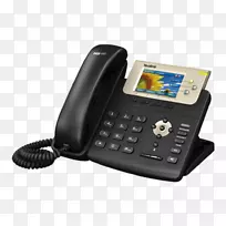 voip电话yalink sip-t32g会话启动协议功率通过以太网语音在ip-voip上。