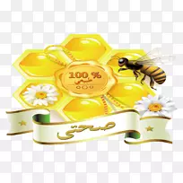 蜜蜂蜂蜜产品水果-蜜蜂
