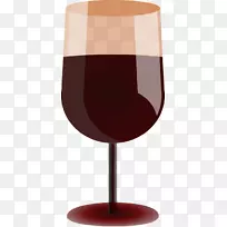 图形剪辑艺术葡萄酒玻璃图像.葡萄酒