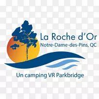 拉罗切德或野营虚拟现实公园吉尔伯特河营地标志组织-罗氏标志