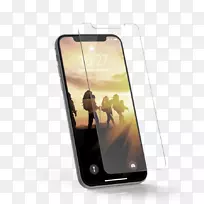 iphone x Apple iphone 7加屏幕保护器uAG plyo外壳的城市装甲装备-玻璃外壳