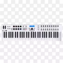 Aturia midi控制器MIDI键盘声音合成器.Arturia keylab 49