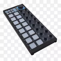 FABELLASHOP DJ控制器光盘骑师声卡和音频适配器虚拟DJ-Arturia keylab 49