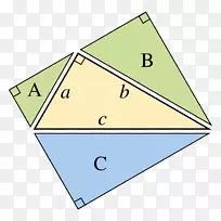 三角毕达哥拉斯定理几何-三角形