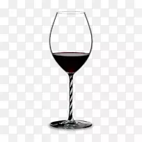 红酒白葡萄酒杯赤霞珠葡萄酒
