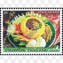 泰国菜泰国语花卉水果-令人惊叹的泰国