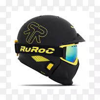 自行车头盔摩托车头盔滑雪雪板头盔Ruroc有限公司自行车头盔