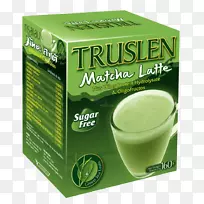 绿茶拿铁咖啡抹茶绿茶