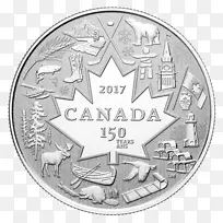加拿大铸币150周年加拿大皇家铸币-加拿大元-加拿大