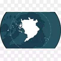 地球北极/米/02j71海冰北极冰盖-地球