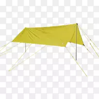 TARP帐篷帆布Wechsel翼-西洋菜绿色防水布Robens按240-帐篷图