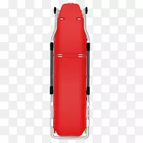 产品设计滚筒红色m-救护车担架