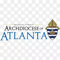 亚特兰大天主教大主教教区亚特兰大组织标志感谢家庭