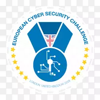 欧洲网络安全挑战(ECSC)2018年计算机安全欧洲联盟信息安全-罗密欧和朱丽叶标志