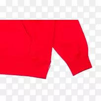 裤子短裤袖子红.m-脱白色帽衫