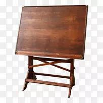 桌上古董漆木染色台