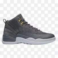 Jumpman Air Jordan 12复古深灰色/灰狼灰色乔丹复古Xi鞋-耐克