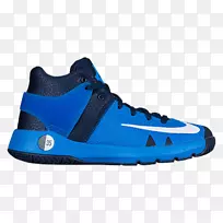 运动鞋蓝色耐克篮球鞋-耐克