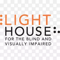 标志品牌灯塔产品字体-教室里的盲人学生