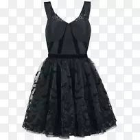 小黑连衣裙