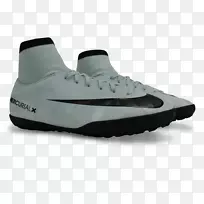 运动鞋运动服装产品设计-黑色和蓝色足球CR7