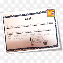 纸字体页书写-一年级圣诞节写作理念