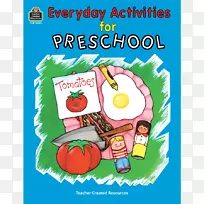学龄前儿童书籍、学龄前艺术和手工艺亚马逊网站的日常活动-书籍