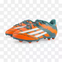 运动鞋产品设计-踢足球橙色
