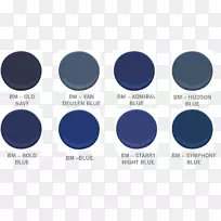 蓝颜色本杰明摩尔公司油漆室-海军蓝足球银河