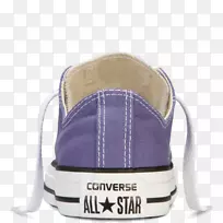 运动鞋，恰克泰勒，全明星的孩子们为女人们穿全明星的牛-紫反鞋。