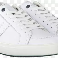 运动鞋，皮革花边运动鞋-白色-汤米希尔菲格-欧40-男子