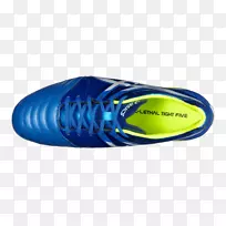 运动鞋Asics蓝色靴子
