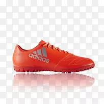 阿迪达斯x 163 tf皮革太阳红鞋足球靴-阿迪达斯
