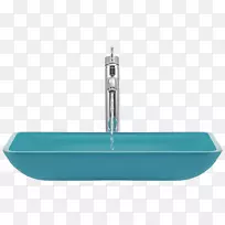 水龙头把手和控制碗水槽玻璃浴室.水槽