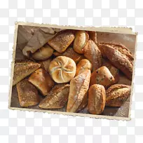 黑麦面包店烘焙谷类食品-面包