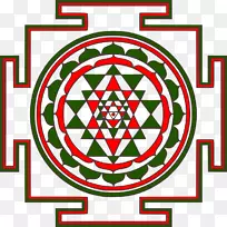 Lakshmi sri yantra mandala-Lakshmi