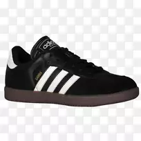 阿迪达斯桑巴经典室内足球鞋-白色/黑色男鞋原版超级明星基础运动鞋-阿迪达斯
