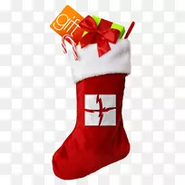 圣诞节长统袜鞋圣诞日圣诞装饰品产品-海军蓝凯兹女子网球鞋