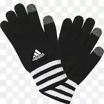 阿迪达斯女3s手套-男式手套，黑色/白色/灰色，XL阿迪达斯无3s手套，黑色/白色/灰色，XL帽衫耐克-阿迪达斯